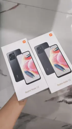 Redmi note 12 256 gb 8 ram preto