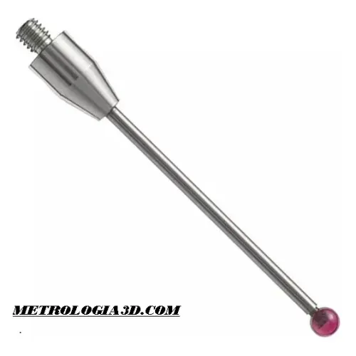 Esferas de Rubi haste aço inox apalpador CMM
