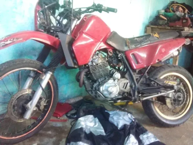 Nx 350 sahara motor novo troco moto menor