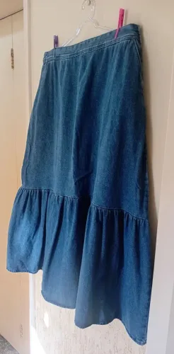 Saia Jeans Longa n.44 usado 1x