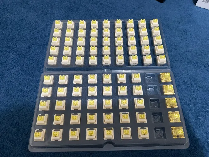 Switchs TTC Crescent Axis para Teclados Mecânicos