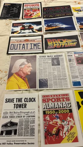 Material Filme De Volta Para o Futuro - Back to the Future