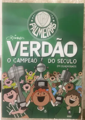 Livro Verdão - O campeão do século em quadrinhos, autor: Ziraldo