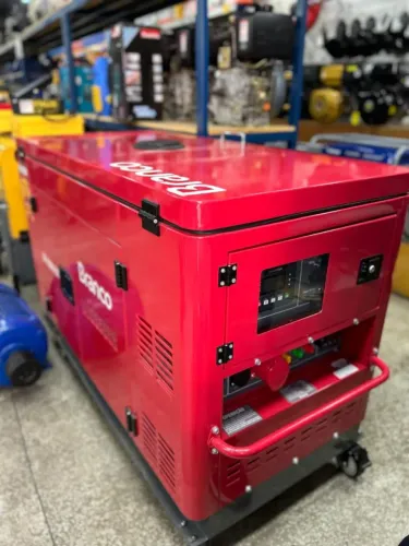 GERADOR SILENCIOSO 12.5KVA 127/220V P/ELETRICA BRANCO