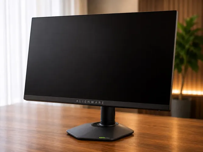 Monitor Alienware 27 Aw2725qf 4k 180 Hz Preto