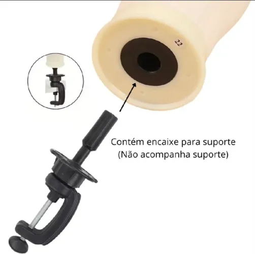 Suporte para perucas ou confecção perucas 