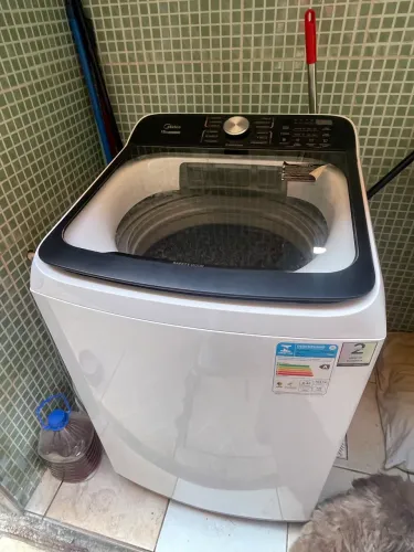 Máquina de lavar Midea 15kg seminova 
