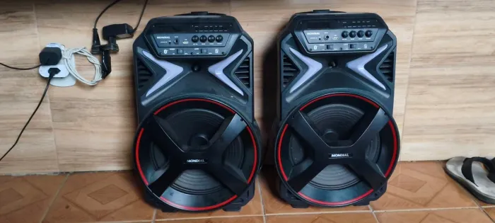 Caixas de Som MONDIAL Bluetooth TWS CM-400 400W RMS