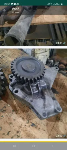 Bomba  Óleo do motor mwm 