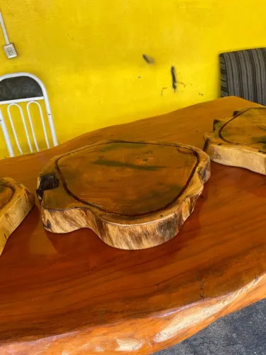 Tábua De Churrasco De Madeira Jaqueira
