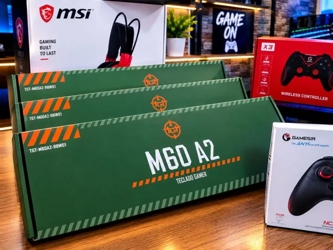 Kit Gamer Teclado RGB e Mouse Sem fio. (Acessório novo Caixa lacrada)