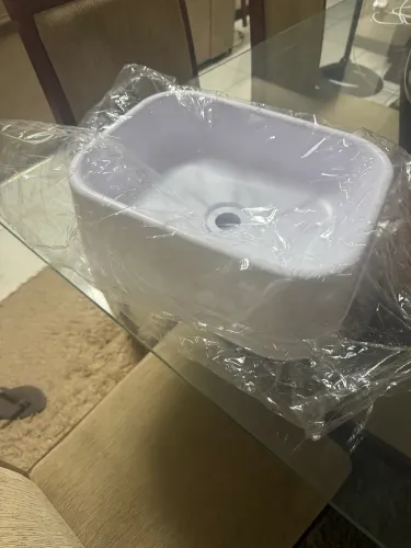 3 cubas de plástico para lavabo muito lindas para seu banheiro. Apenas 160.00  as 3. 