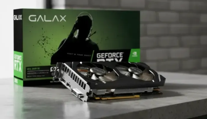 Placa De Vídeo Galax Geforce Gtx 1660 Oc 6gb Gddr6, 192 Bits