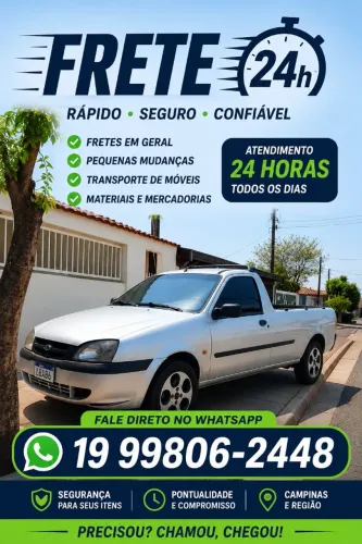 Frete atendimento 24h