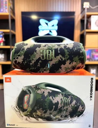 JBL BOOMBOX 4 CAMUFLADA | LACRADA | PRONTA ENTREGA