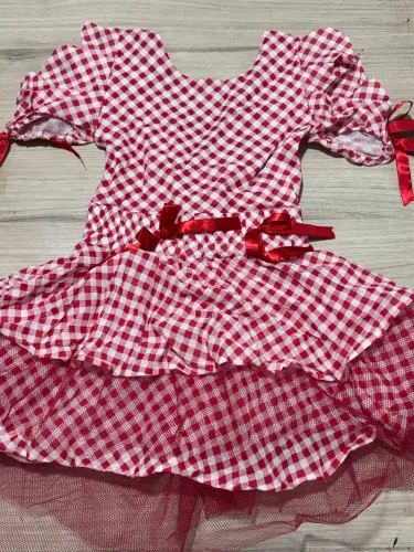 Vestido Junino Infantil - Tam: 6