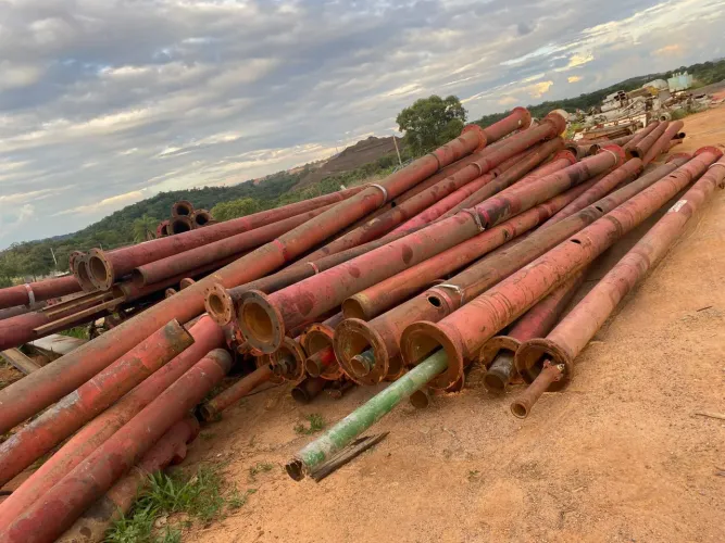 Tubo aço carbono 8pol