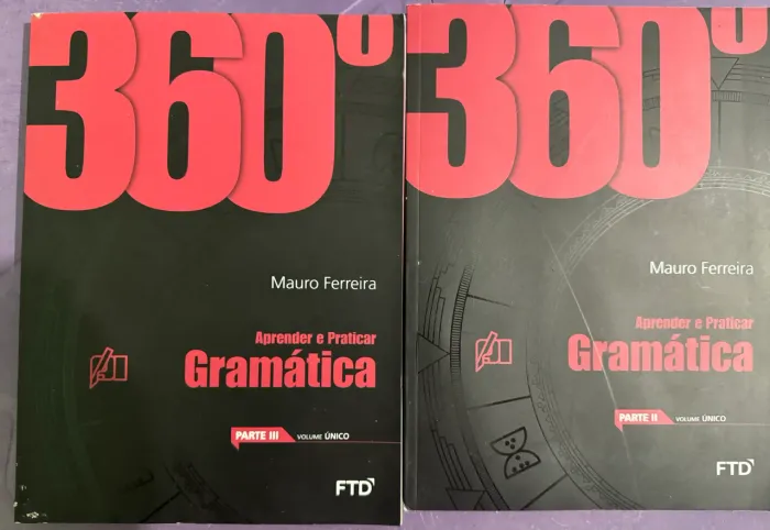 Livros de Gramática - 360º Editora FTD