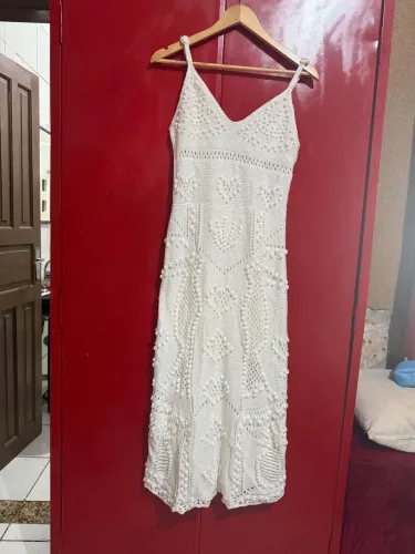 Vestido tricô farm