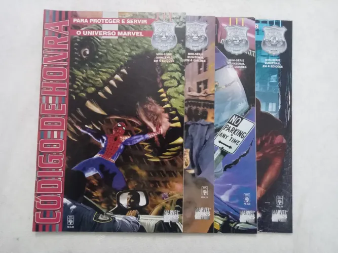 Hq Código de Honra Marvel Comics mini série completa 1998