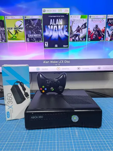 Xbox 360 RGH 3.0 HD 500GB + 70 Jogos