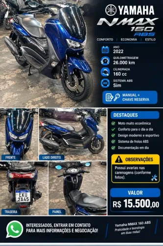 VENDE-SE NMAX 160C