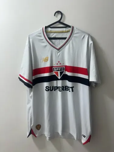 Camisa São Paulo 2025 New Balance Feminina