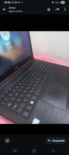 Notebook  acer i3 7 geração ssd 8gb ddr4 tela 15.6 garantia 