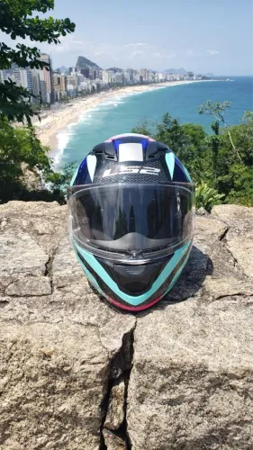 Capacete Feminino LS2 FF320 Crown 56