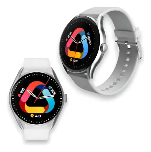 Smartwatch Qcy Gt S8 Tela Amoled Bluetooth Ipx8 Cor Cinza<br>