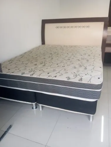Linda cana box e colchao queem size dd casal ( $$ 800 ) *