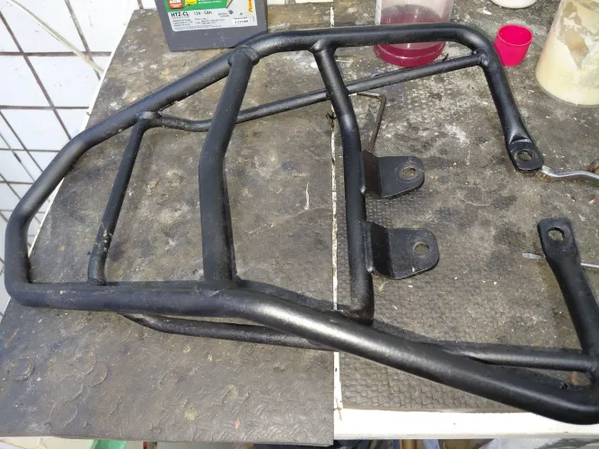 Bagageiro para moto 125cc 