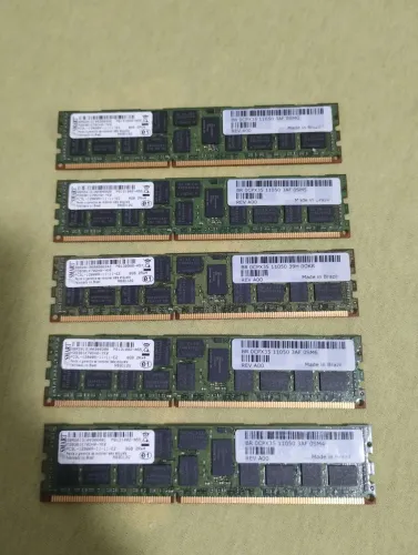 Kit Memórias RAM DDR3 8GB ECC ideal para servidores