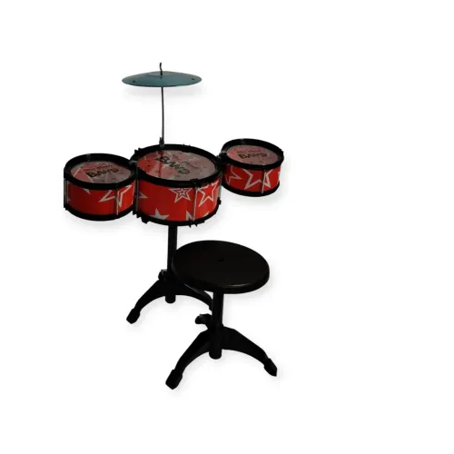 Bateria infantil com banco