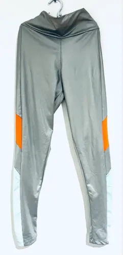 Legging cinza prata tam M Always Play