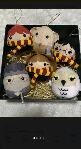 Harry Potter Kit enfeites puffys