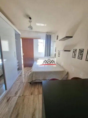 Kitnet com 1 dormitório para alugar, 28 m² por R$ 1.400,00/mês - Jardim Santa Genebra - Ca