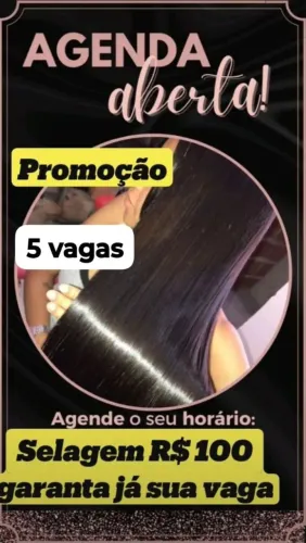 Temos 5 vagas