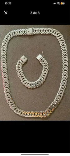 Conjunto Pulseira e corrente