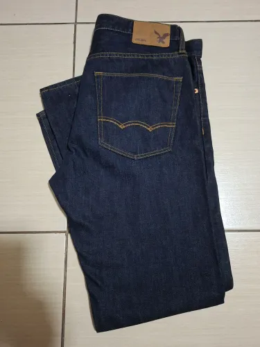 Calça, American Eagle, Original Taper, 44 Americana