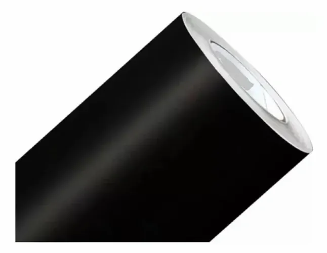 Vinil Adesivo Preto Fosco Textura Jatedo para Envelopar 70cm x 220cm
