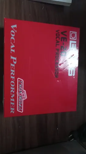 Pedal boss multi efeitos para voz