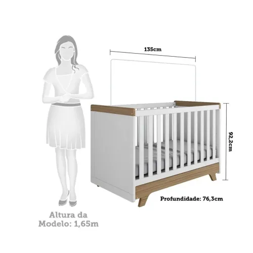 Berço americano 100% MDF