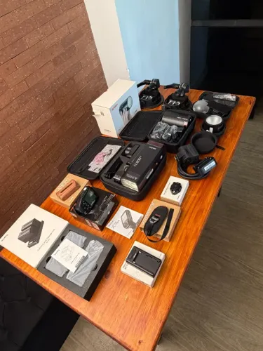 VENDE-SE EQUIPAMENTOS FOTOGRAFIA E ILUMINAÇÃO GODOX