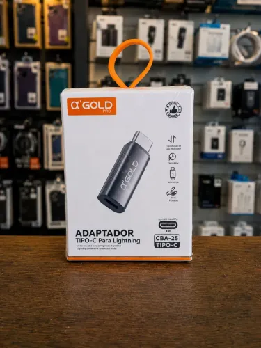 Adaptador Lightning iPhone para USB-C | Carga + Dados | Compatível Carregador Turbo