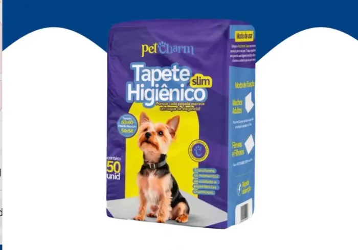 Tapete higiênico para cachorro