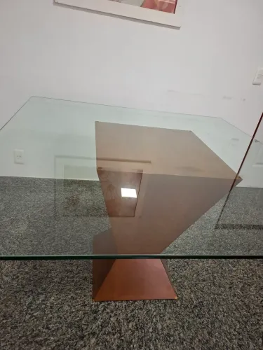 Mesa de Vidro Jantar