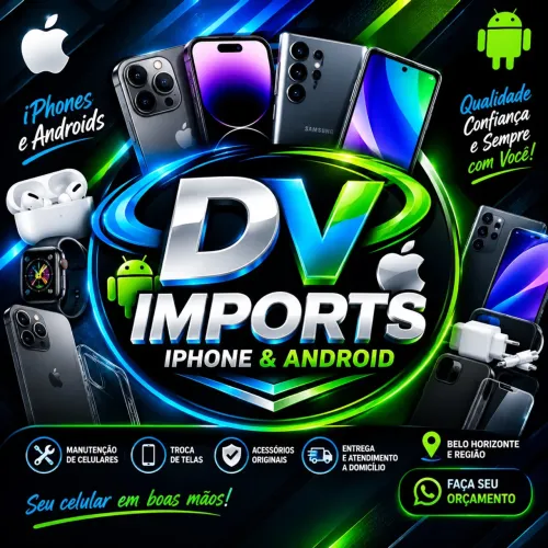 Troca de tela de iPhones e Android A DOMICÍLIO 
