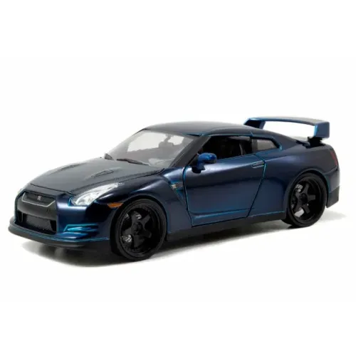 MINIATURA DE CARRO JADA FAST & FURIOUS - BRIAN'S NISSAN GT-R / R35 ESCALA 1/24 (97036)