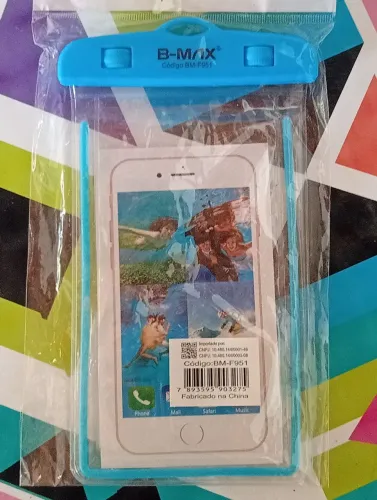 Capa contra água para celular 